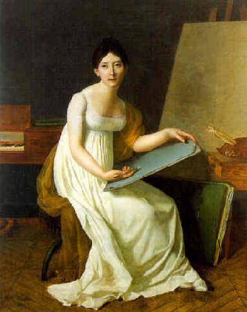 Henriette Lorimier Self portrait
